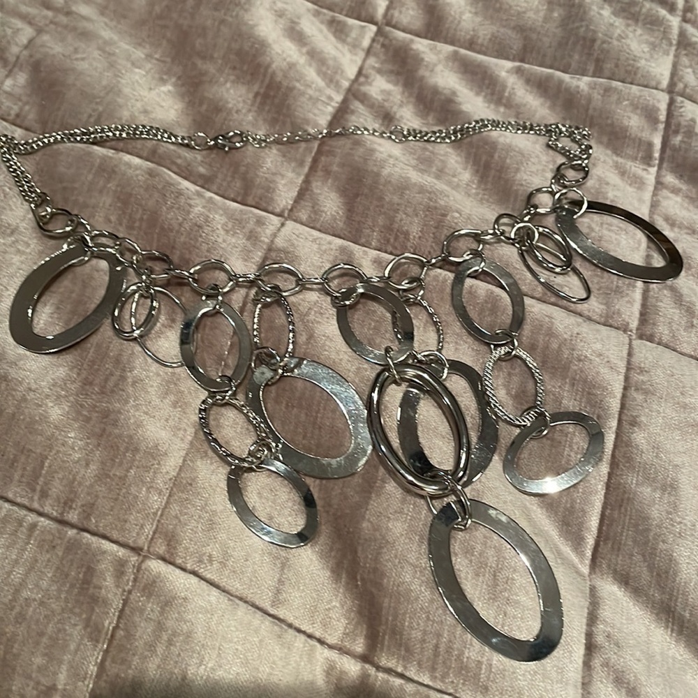 Silver Minimalist Style Boho Necklace